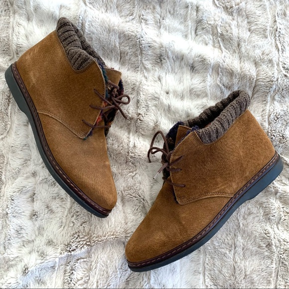 Vintage Shoes Vintage Ll Bean Canada North Chukka Suede Boots